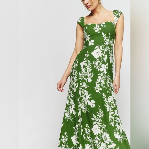 REFORMATION Bryson Dress in Mystique - Picture 2 of 9